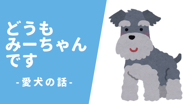 犬 ペット ミニチュアシュナウザー そらえブログ